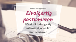 Titelbild Einzigartig positionieren
