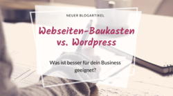 Blogtitel Baukasten vs. Webseite Webseiten Baukasten, Wordpress, Vergleich, Webseitensysteme, webseite erstellen